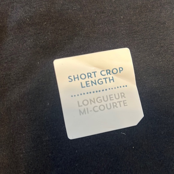 NWT Old Navy Girls XXL Black Crop Leggings, Women XS, S, M - Picture 3 of 7